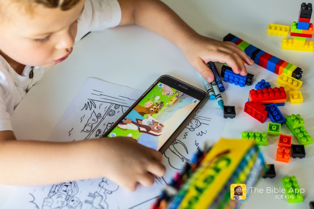 Bible app para niños.